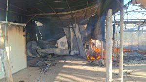 После пожара возле Петах-Тиквы найдено тело человека 5 После пожара возле Петах-Тиквы найдено тело человека